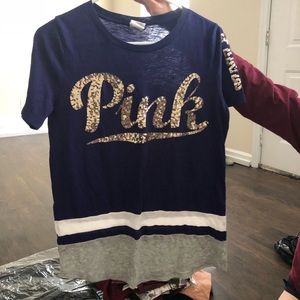 VS Pink bling T-shirt